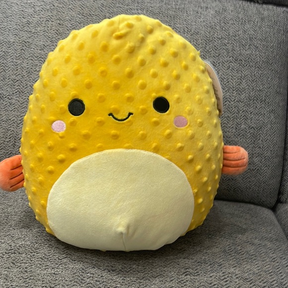 Squishmallows Other - NWT 11” Safa the Yellow Puffer Fish Squishmallow
